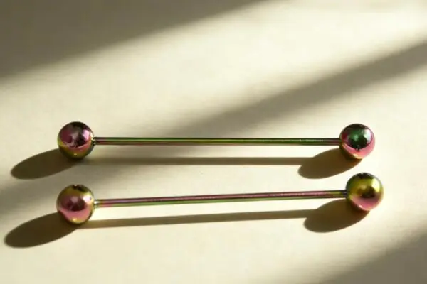 316L Steel Long Barbell Earrings
