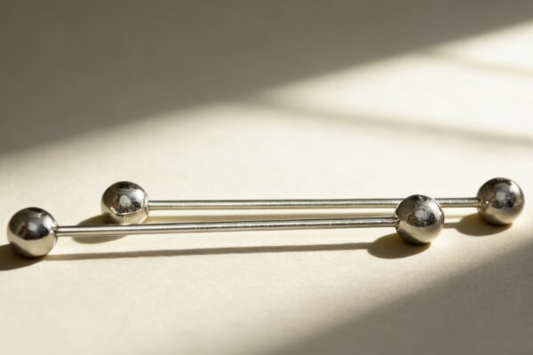 316L Steel Long Barbell Earrings